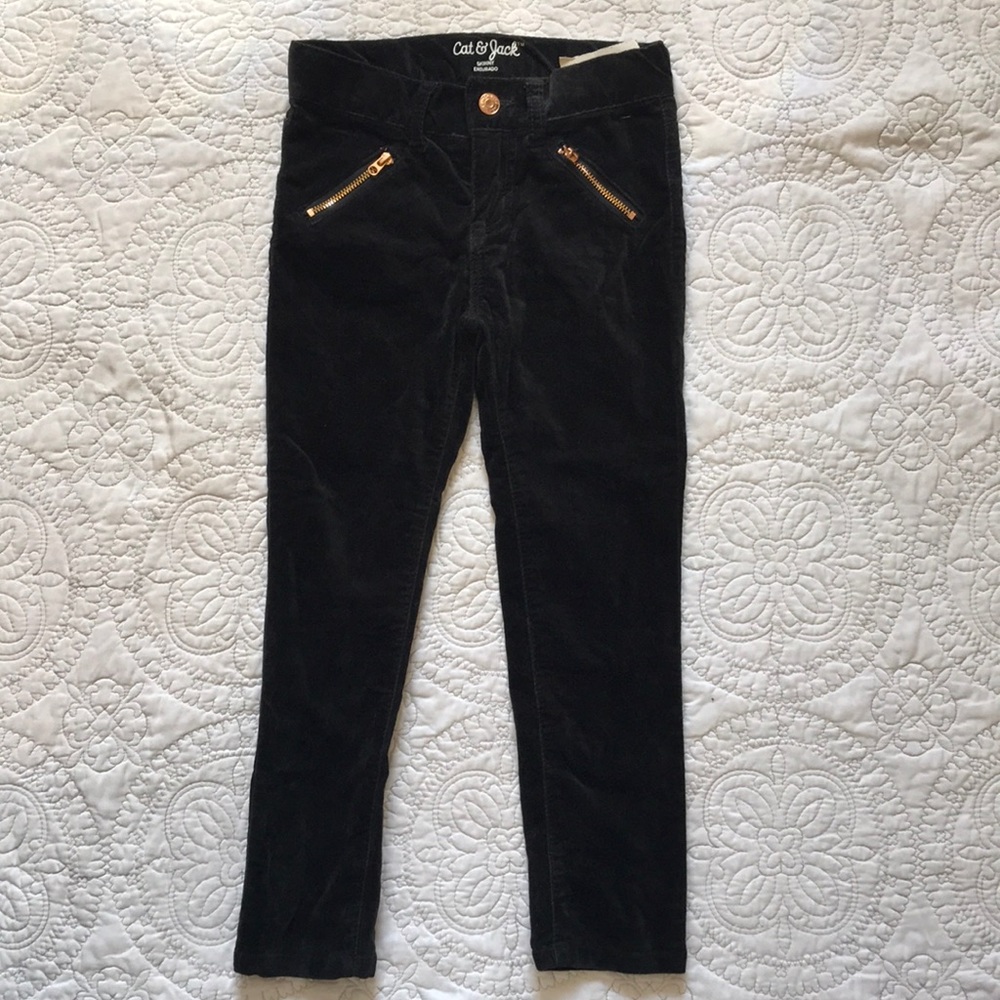 Cat & Jack - Girls - Velvet Skinny Pants